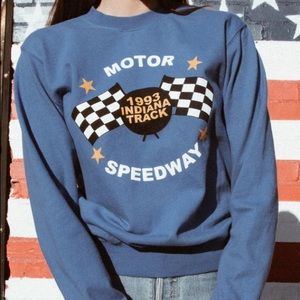 brandy melville erica motor speedway sweatshirt